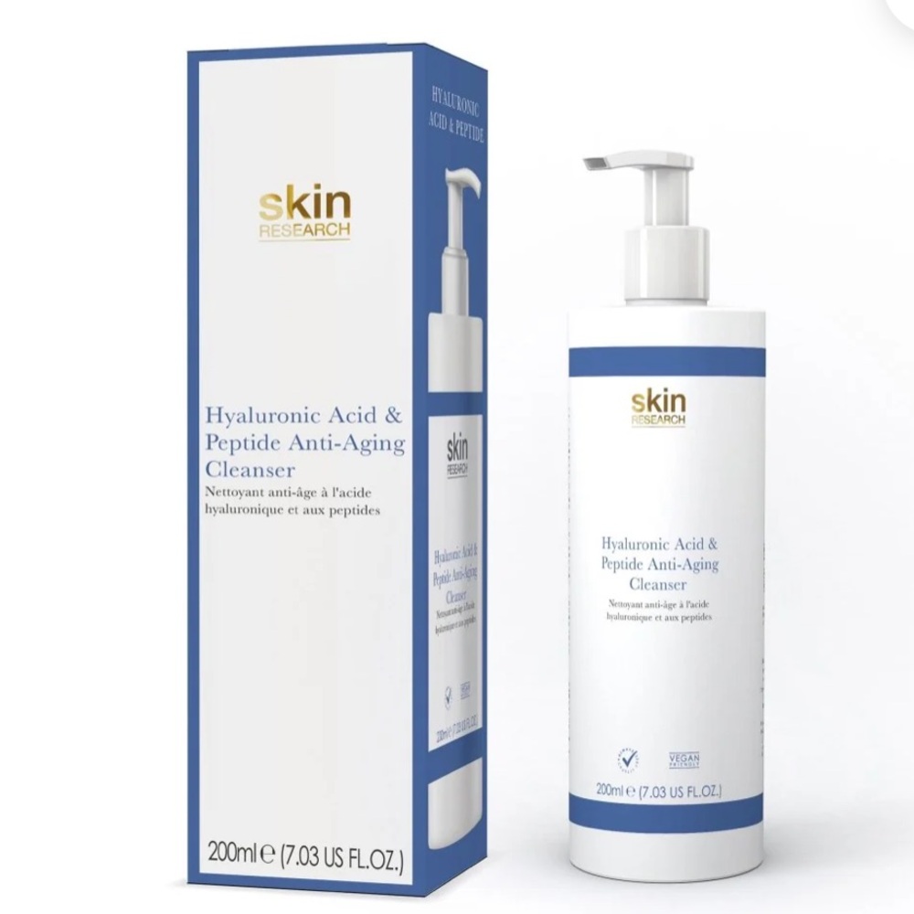 SALE Skin Research London ANTI-AGEING CLEANSER, Full Size NWT